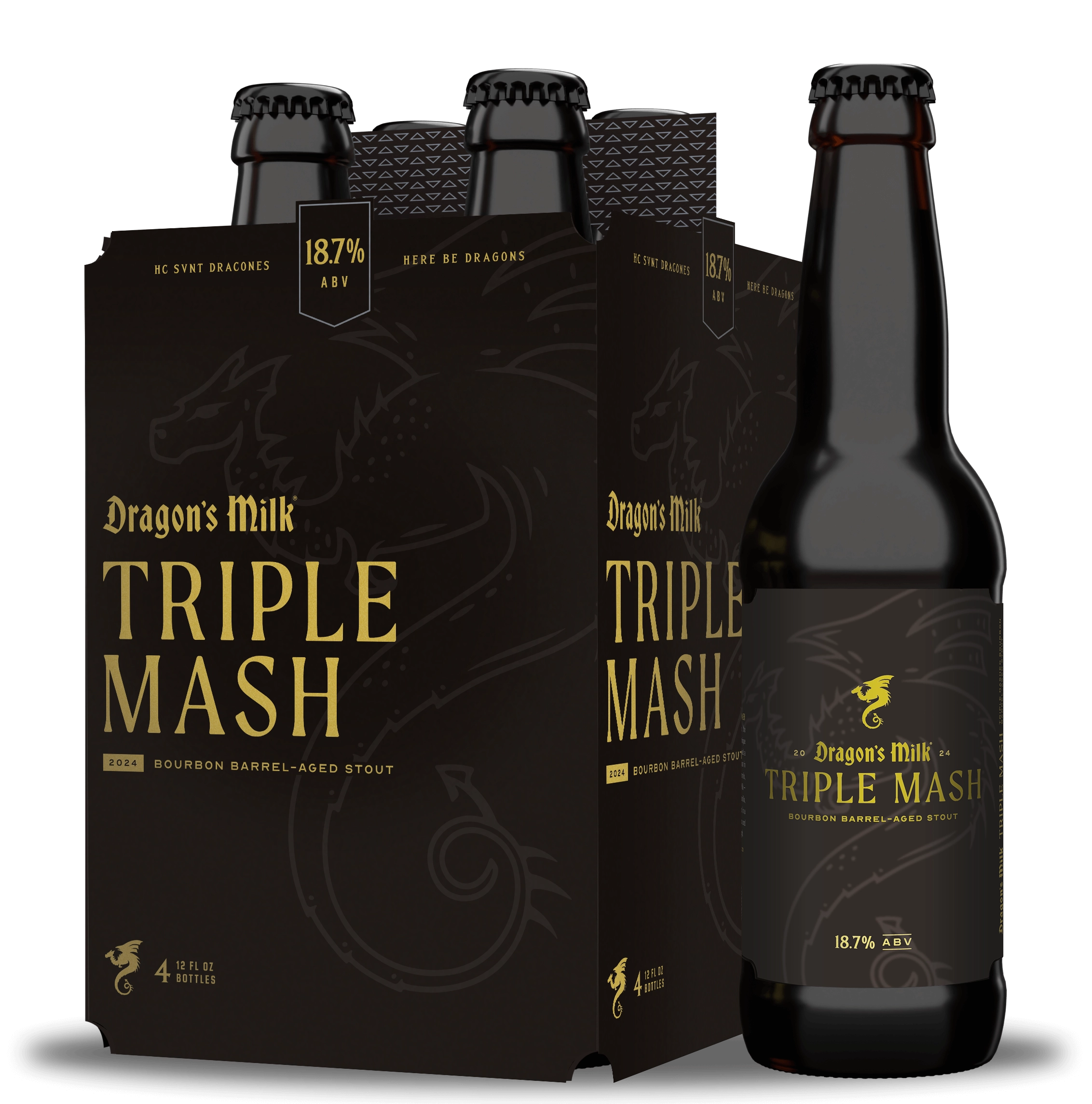 Dragon's Milk Triple Mash 2024 4-Pack